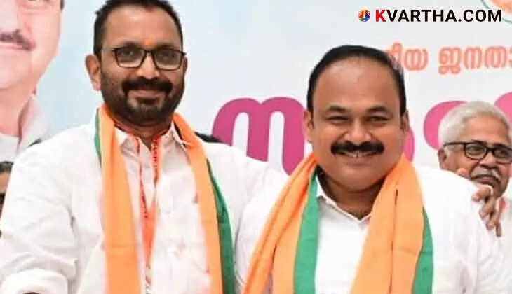 Alappuzha CPM Youth Leader Bipin C. Babu Joins BJP