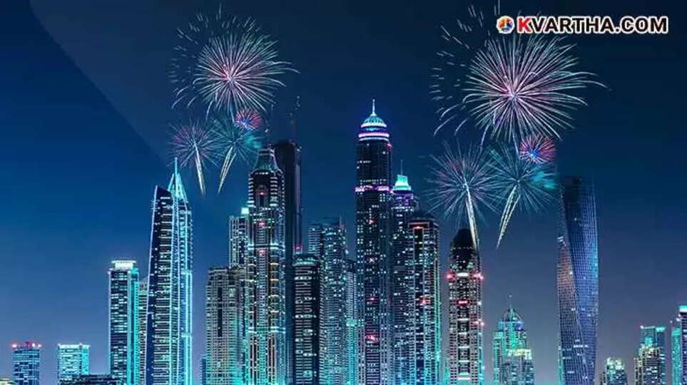 Dubai New Year Eve Fireworks