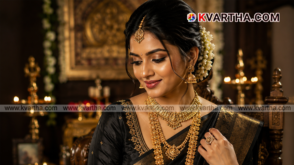  Representational image of gold jewellery and market price trend