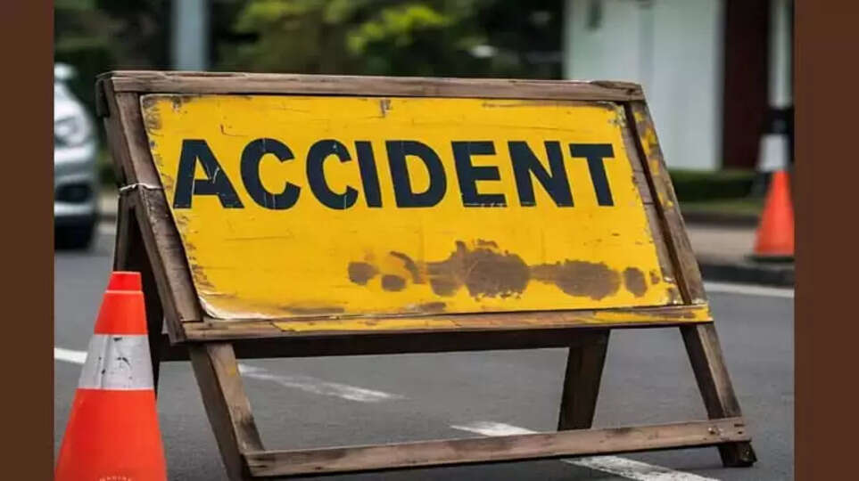 Lorry rammed into the workers and two women workers were died