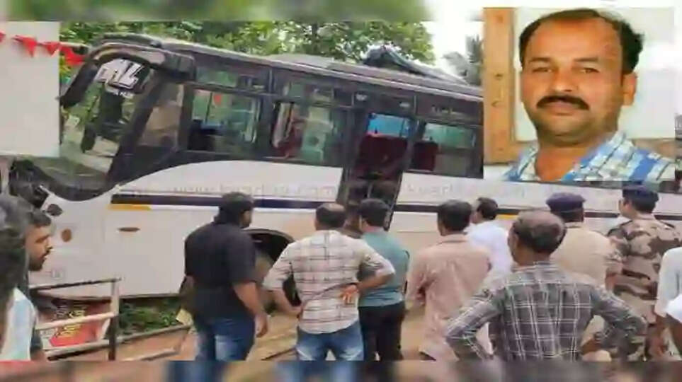 Bus Driver Died Due to Cardiac Arrest, Kannur, News, Bus Driver Died, Cardiac Arrest, Obituary, Kerala News