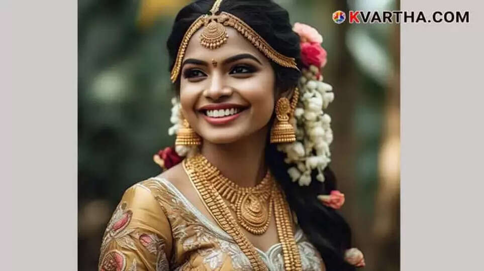 Bride Representing Gold Rate March 05 Kerala