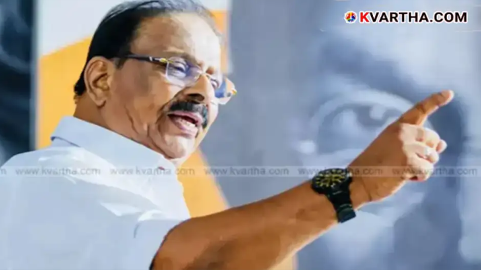 File photo of K. Sudhakaran MP.