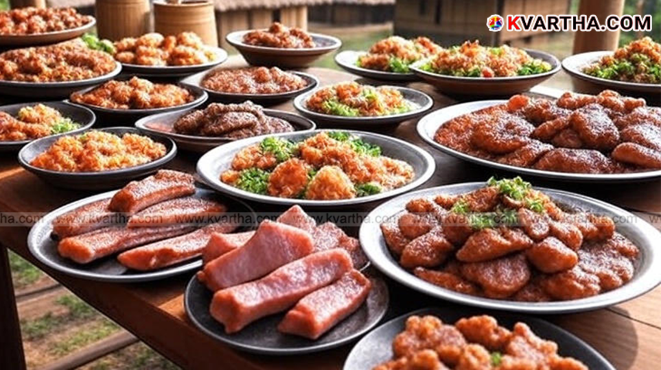 Traditional Naga non-vegetarian dish