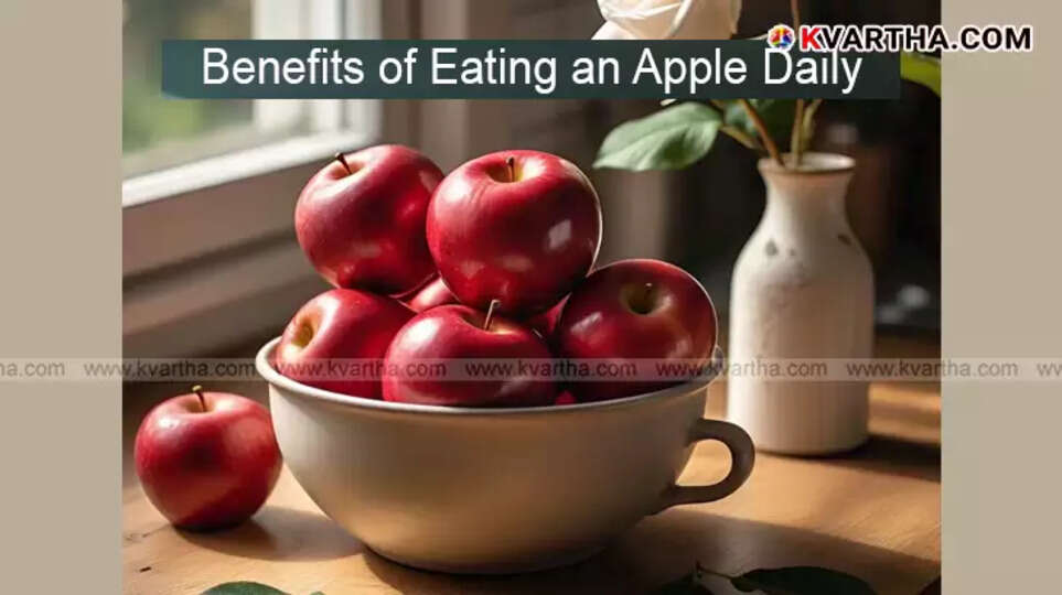 Health benefits of eating an apple