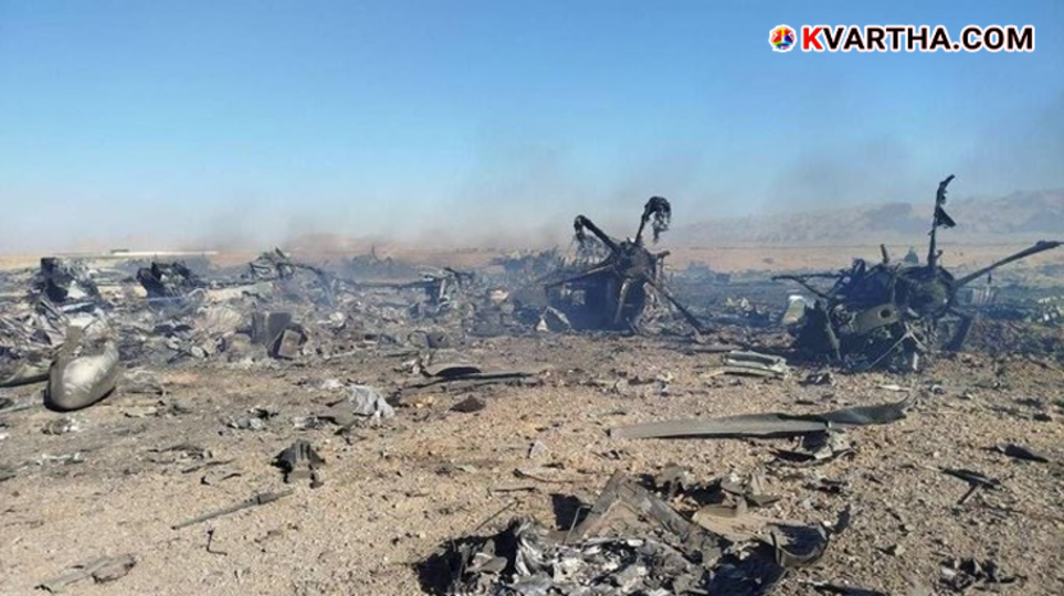 Footage released by Iranian speaker of the wreckage of the US plane and the drone attack on the plant in Bahrain.