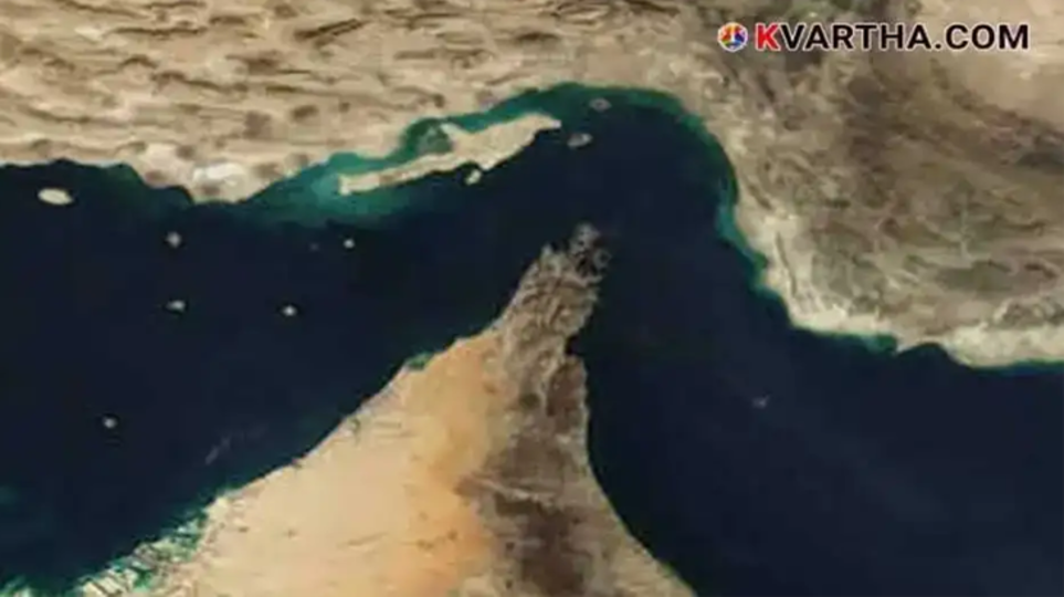 A symbolic scene indicating the disruption of shipping through the Strait of Hormuz and the volatility in the fuel market.&nbsp;