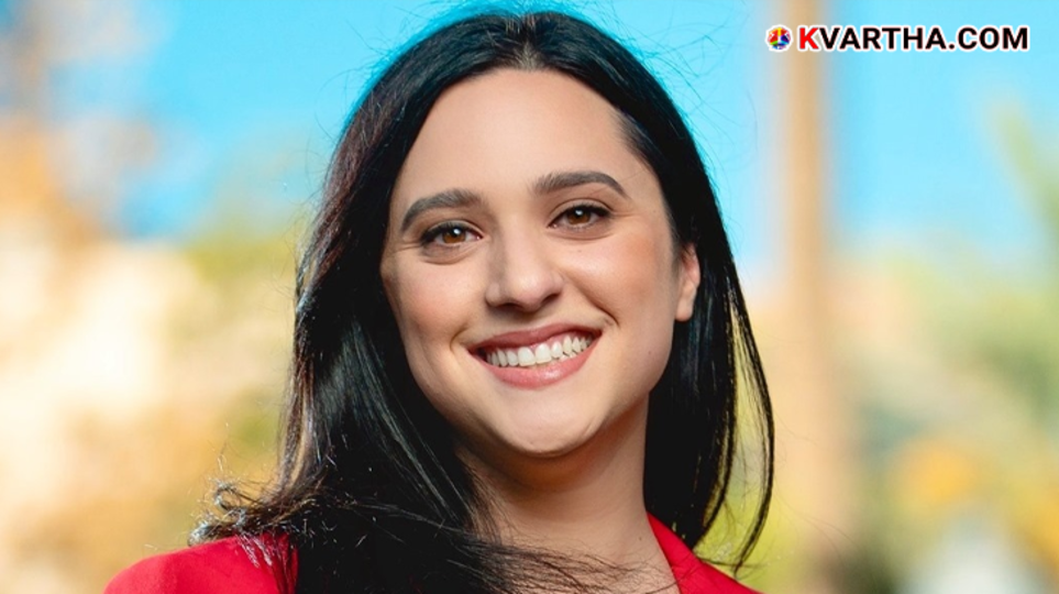 A picture of US Congresswoman Yasmin Ansari and a symbolic scene of the attack on Sharif University in Tehran.