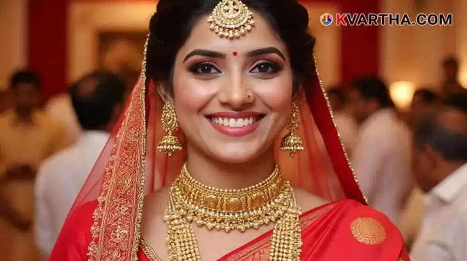 Bride Representing Kerala Gold Price January 07 Afternoon