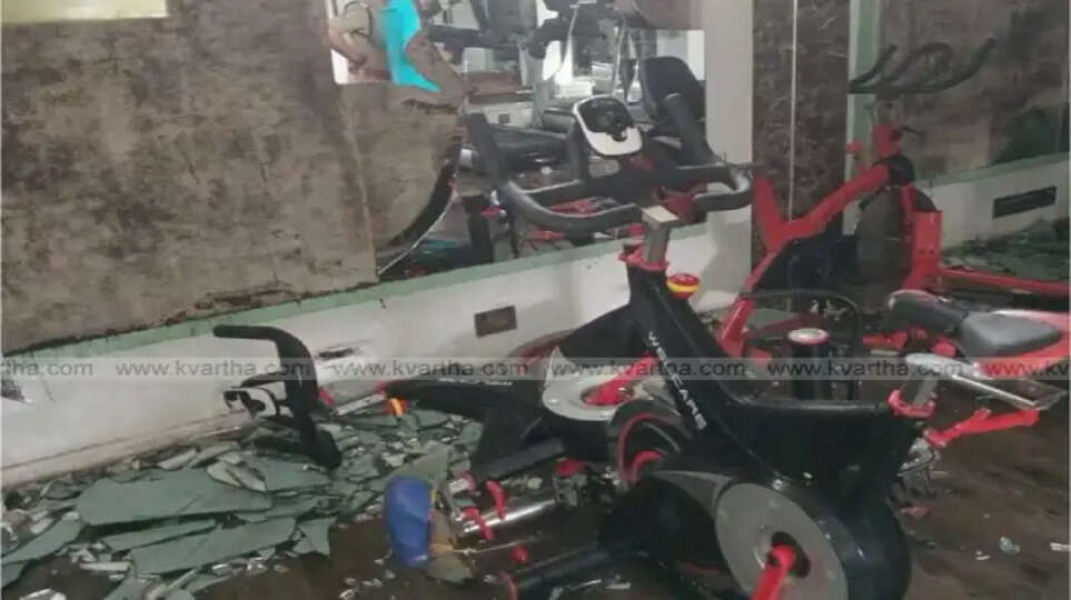 gang of four attacked wellness center and gymnasium of accus