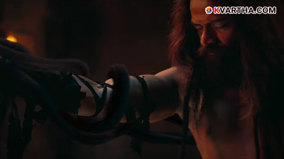 A photo of actor Jayasurya from his movie Kathanar.