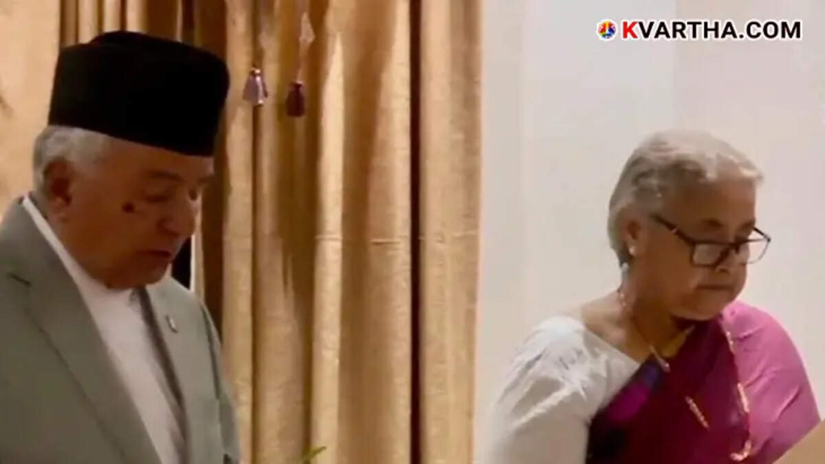 Nepal's new interim Prime Minister Sushila Karki.