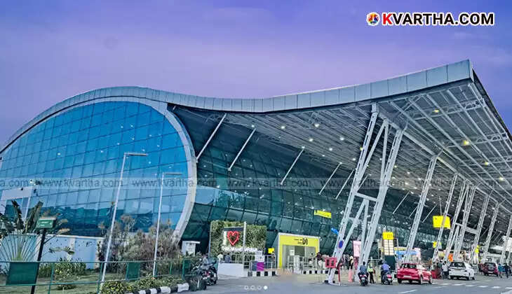 Seized ganja packets at Thiruvananthapuram airport.