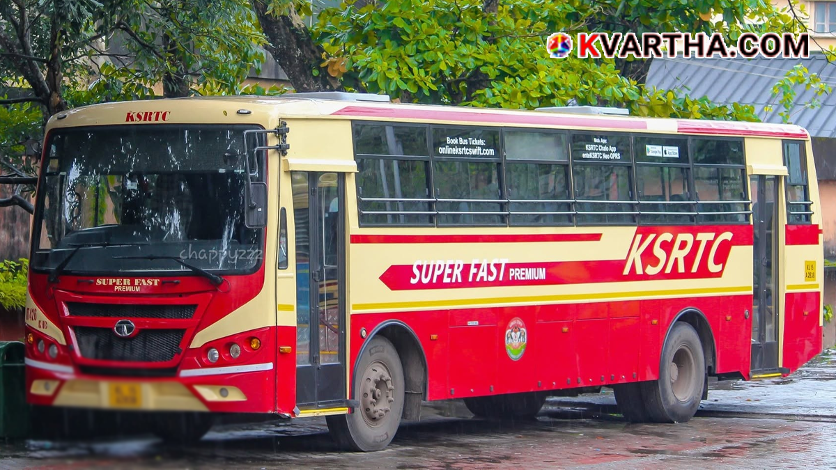  Representational image of KSRTC interstate special bus services for Onam