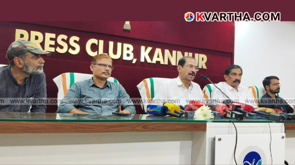  Minister Adv. Sunny Joseph addressing the media and journalists during the 'Meet the Press' program at Kannur Press Club.