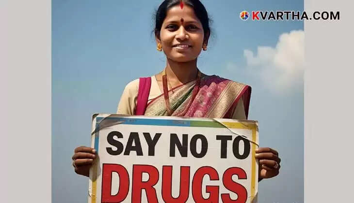 Image Representing Drug awareness campaign in Kerala.
