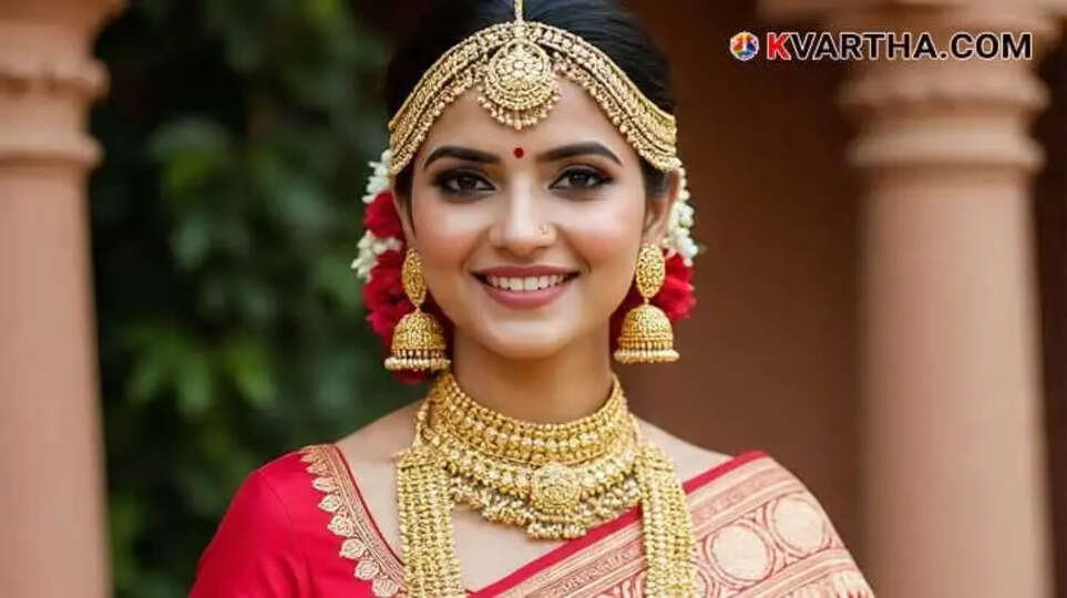 Bride Representing Kerala Gold Price April 11 