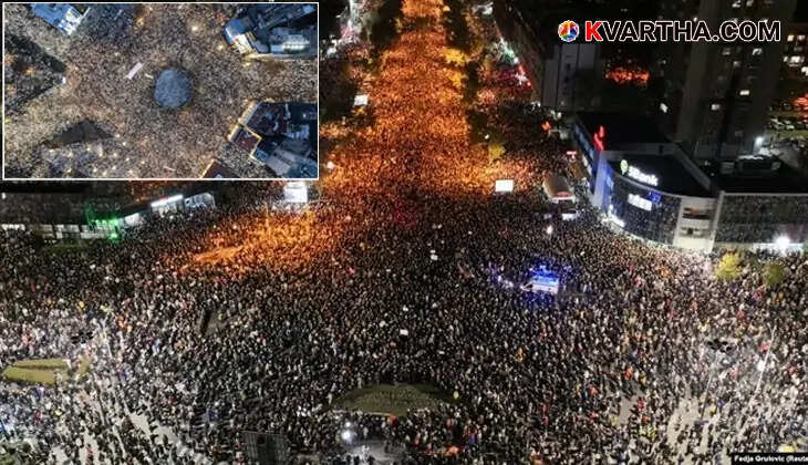 Protests in Serbia After Railway Accident