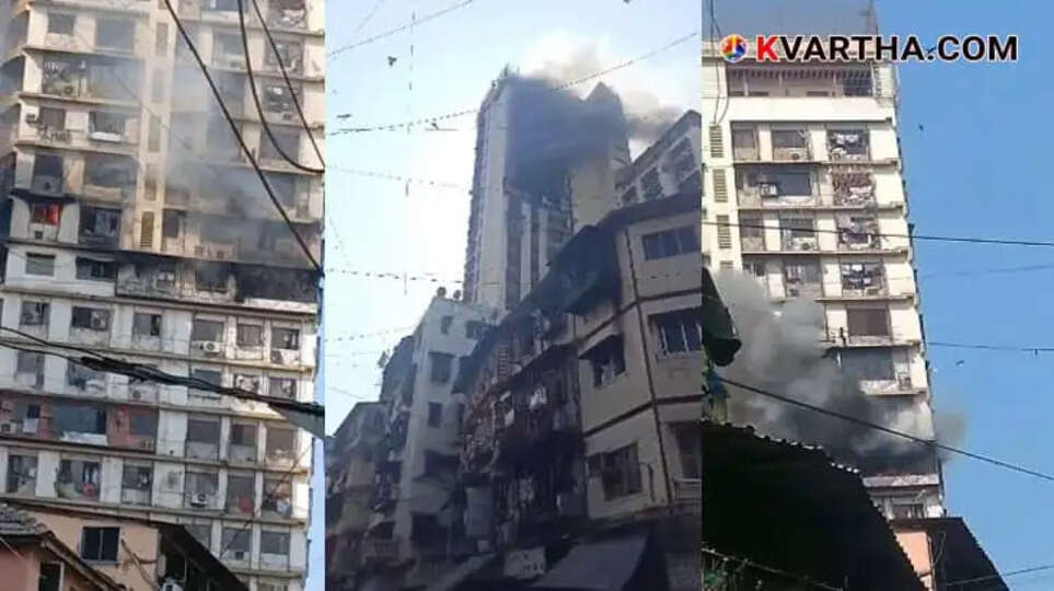 Massive Fire Breaks Out in Mumbai Apartment, Two Injured