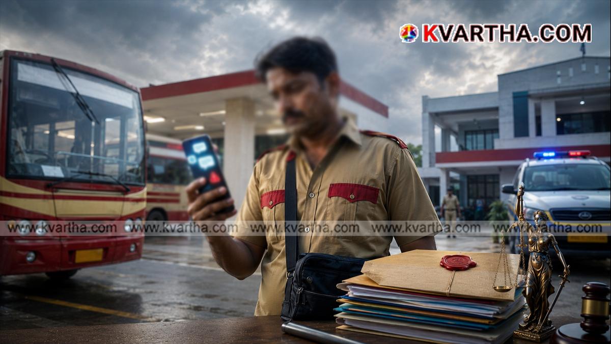 KSRTC Conductor Suspended for Allegedly Posting Offensive Messages Against Chief Minister and Home Minister