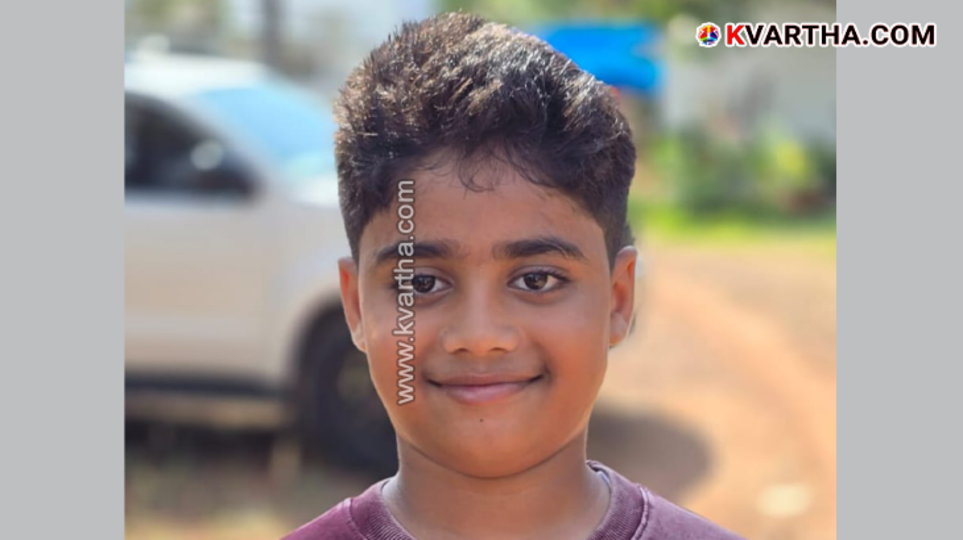 A symbolic image and school background of eight-year-old Abdul Wahid, who died in Taliparamba.&nbsp;