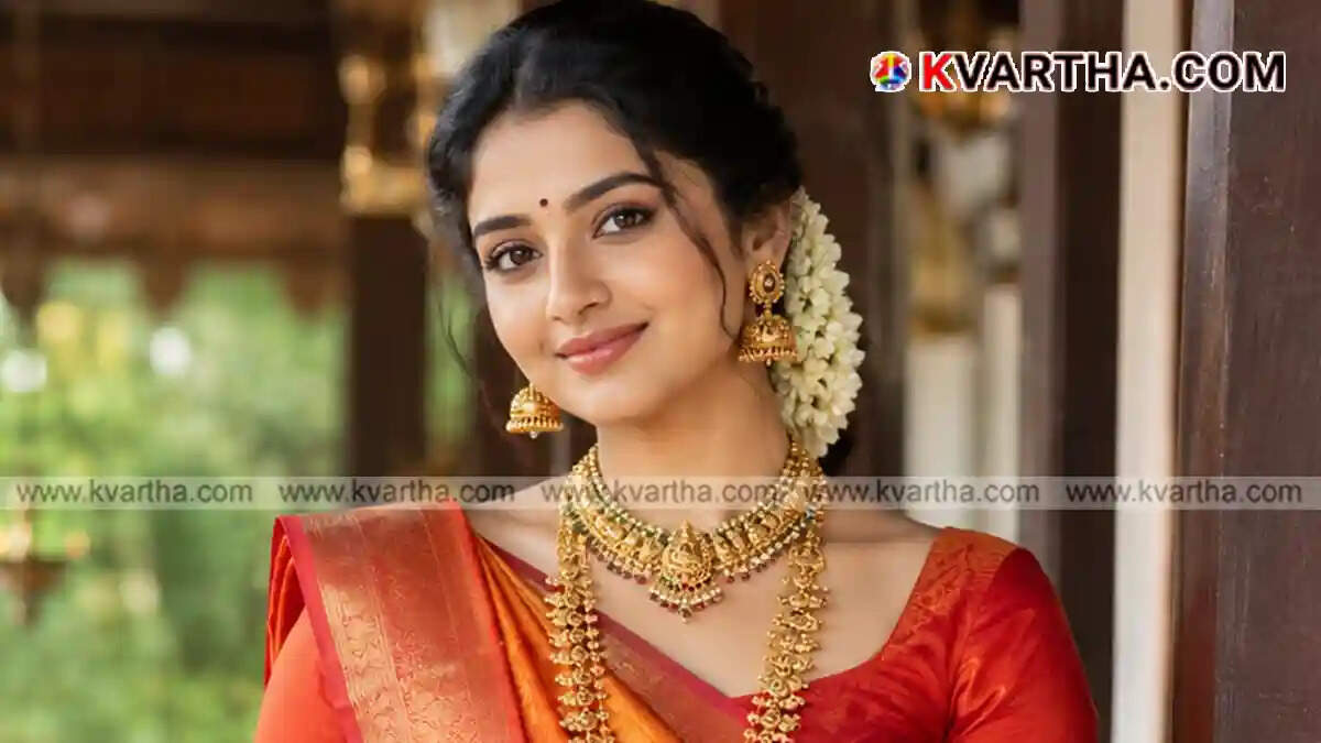 Representational image of a girl wearing gold in traditional outfit&nbsp;