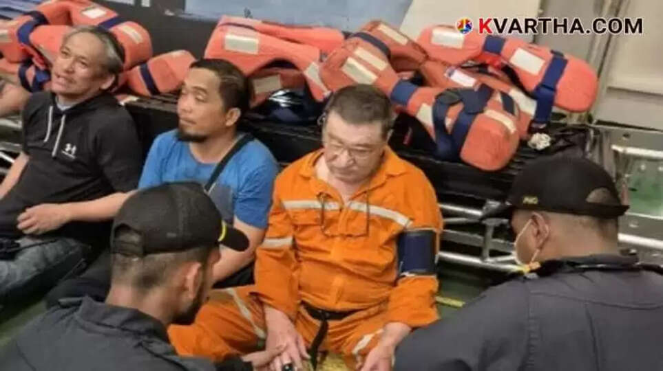 Rescued 3 senior crew by Liberian container vessel MSC ELSA 3; Four Still Missing