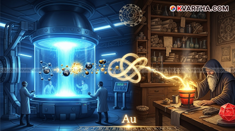 A conceptual image of a nuclear fusion reactor.