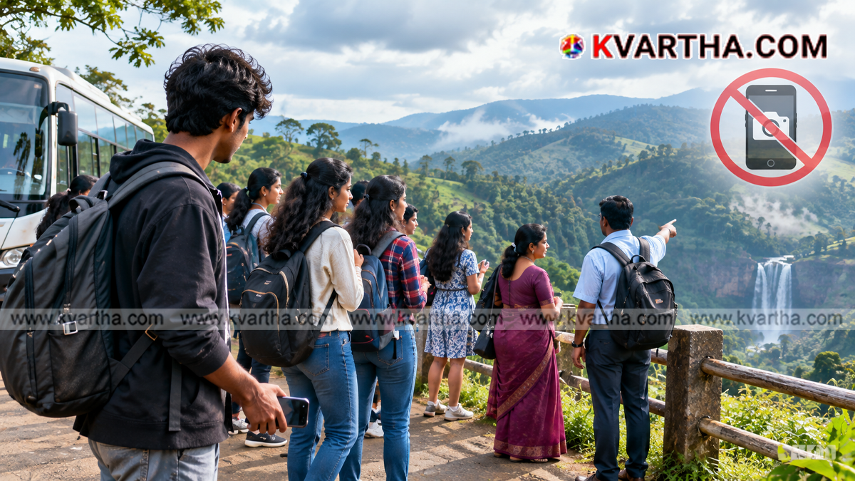 Representational image reflecting college study tour safety guidelines and selfie restrictions in Karnataka
