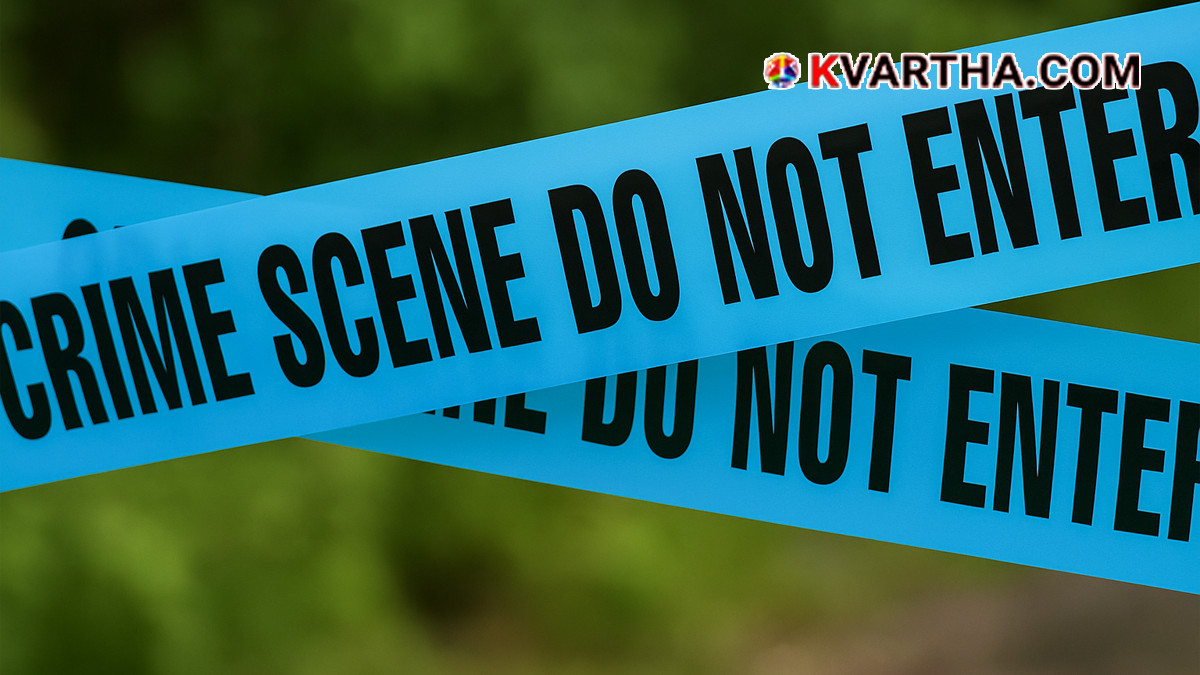  Police investigation at Shivamogga crime scene