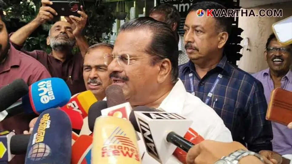 EP Jayarajan Confident in LDF Victory at Chelakkara
