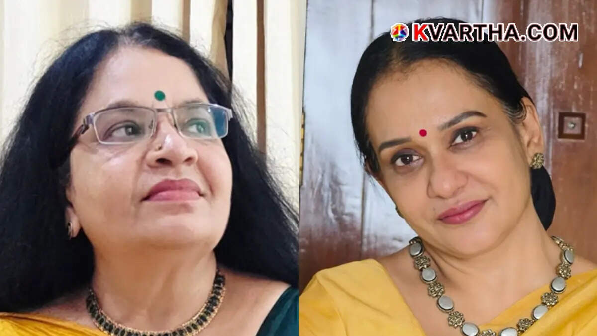 Actress Mala Parvathy and Bhagyalakshmi reacting to the controversy