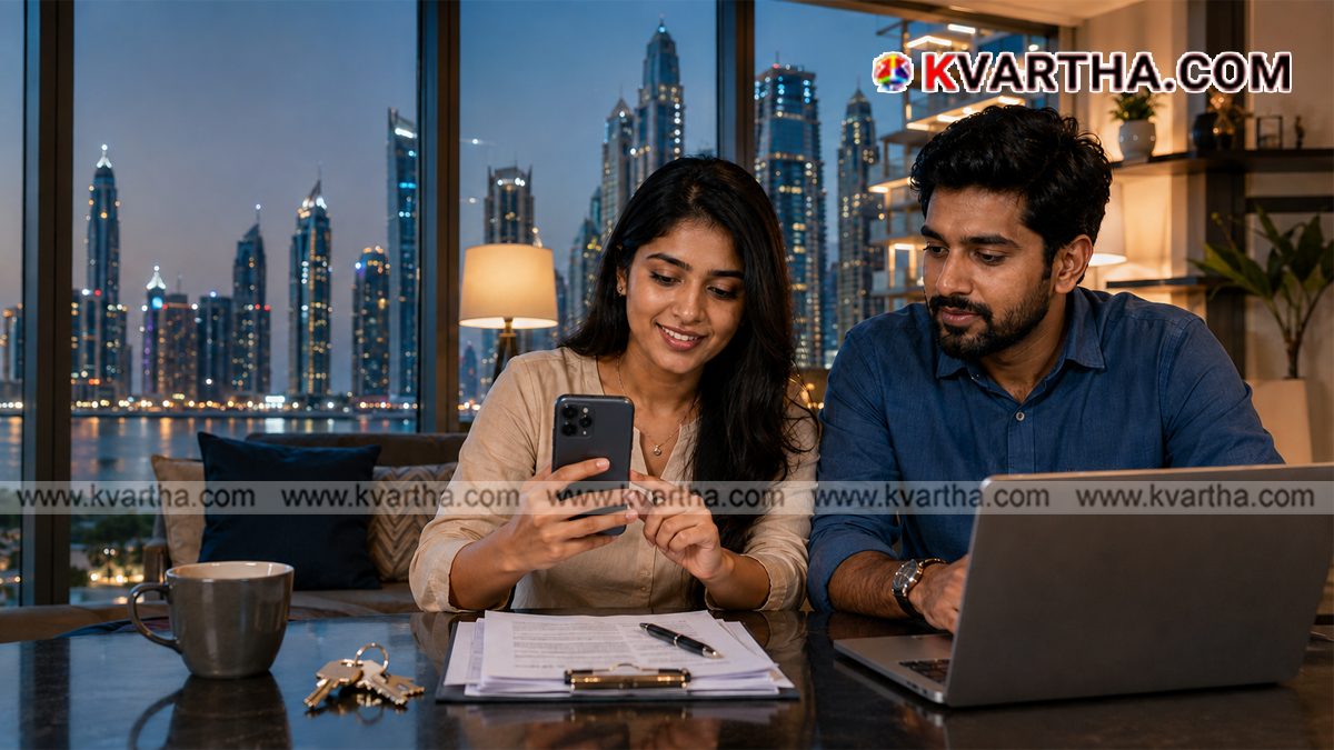 Representational image of Dubai skyline and residential apartments