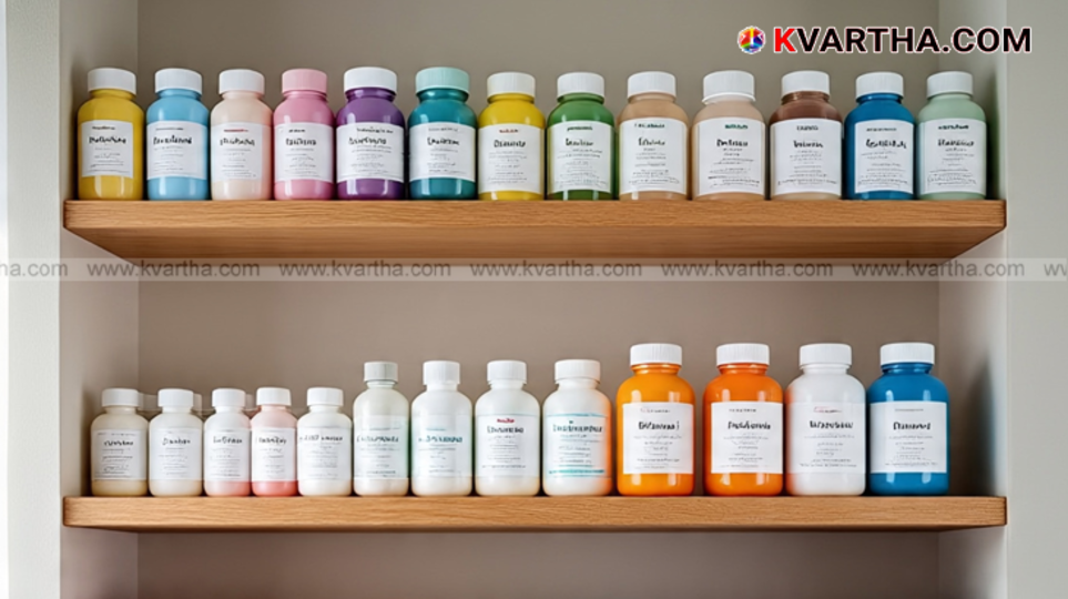 Expired medicines in a cabinet