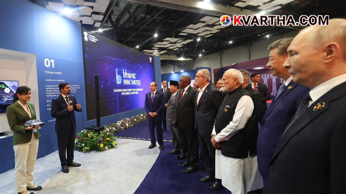  Representational image reflecting India's success and leadership at the BRICS summit