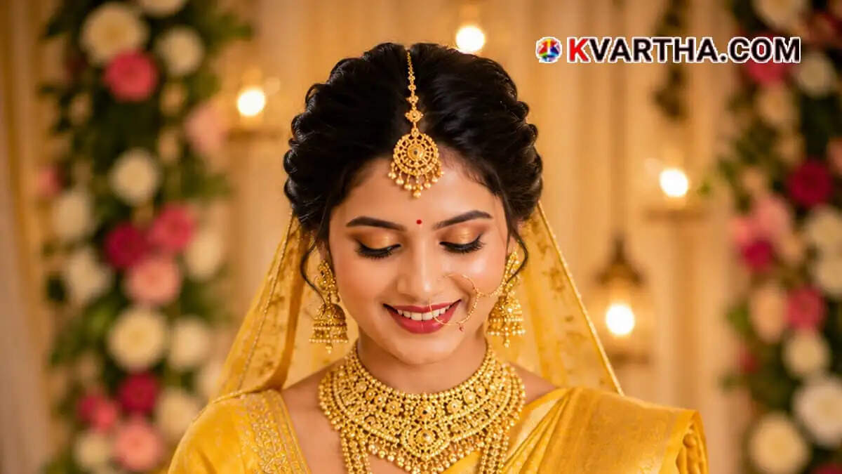 Bride Representing Kerala Gold Price July 24 