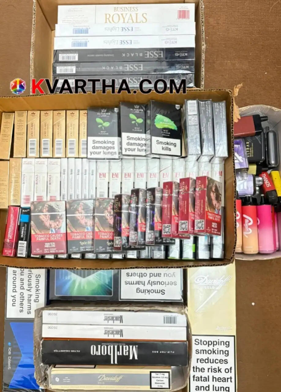 kannur operation toofan mdma e cigarette seizure arrest