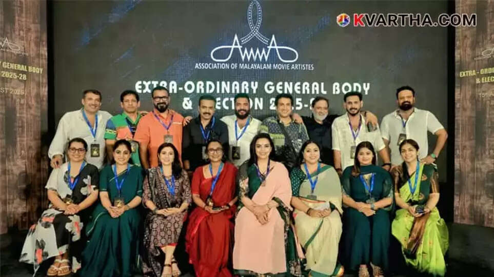 Swetha Menon Assumes Charge as AMMA President