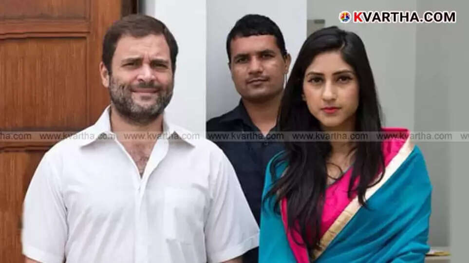  A doctored image of Rahul Gandhi standing next to YouTuber Jyoti Malhotra.