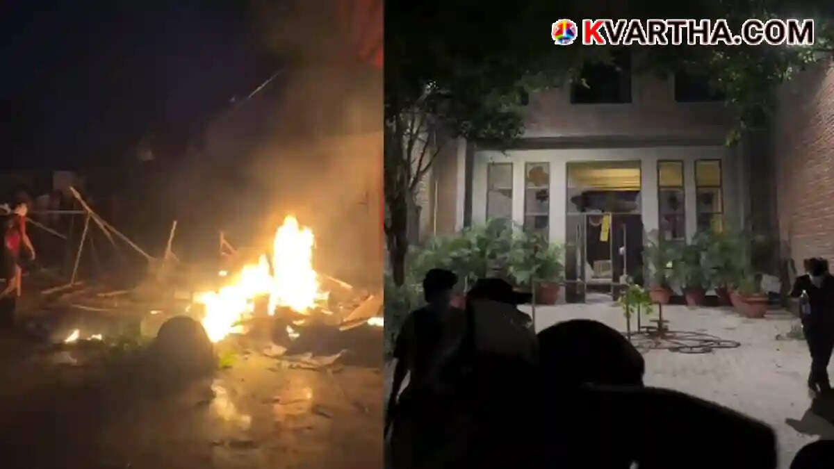  Massive student protest at LPU Punjab over alleged sexual assault in hostel; vehicles set on fire