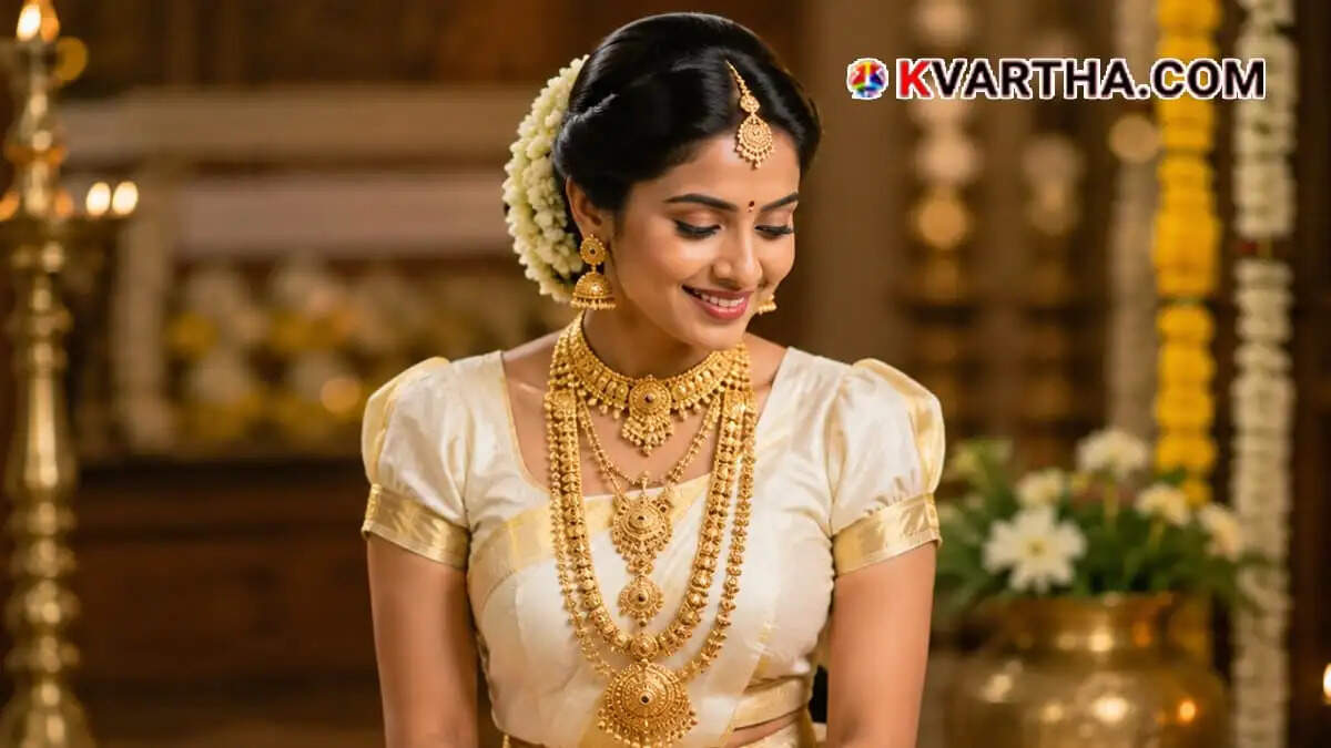 Bride Representing Kerala Gold Price August 03