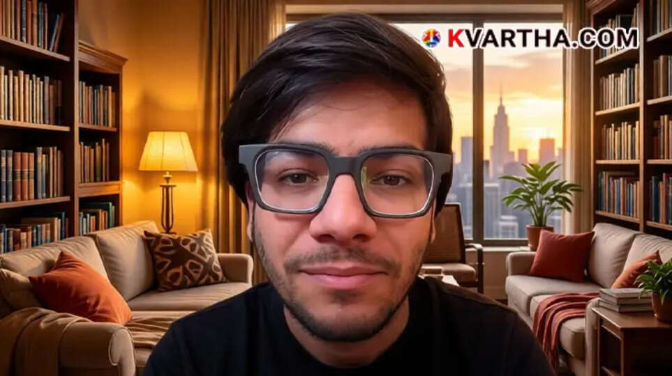 A stressed young man representing financial burden and emotional thoughts shared on social media