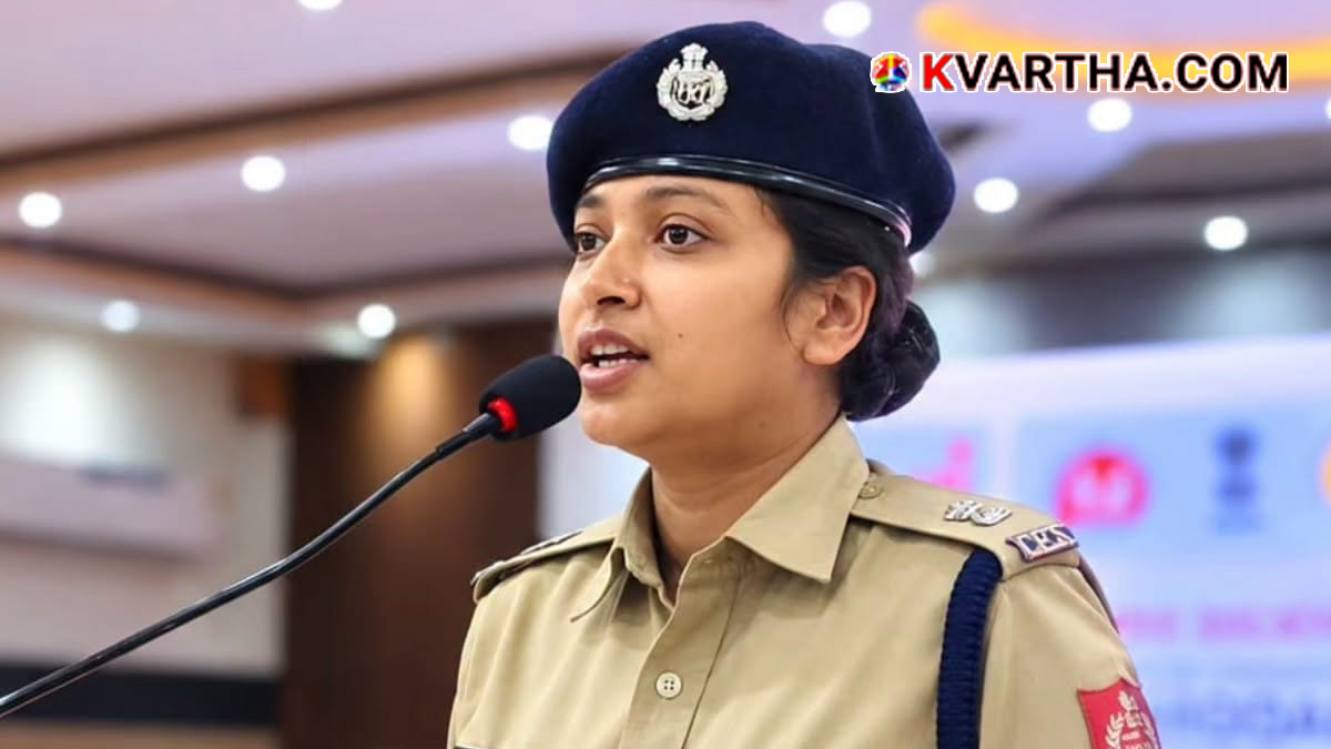 Image reflecting IPS officer Dr. Bushra Banu transfer controversy