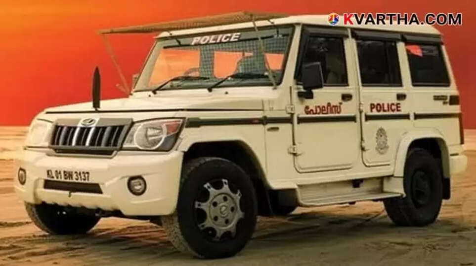 Kerala Police Vehicle Photo Representing Revelations in Kuruppampady Case