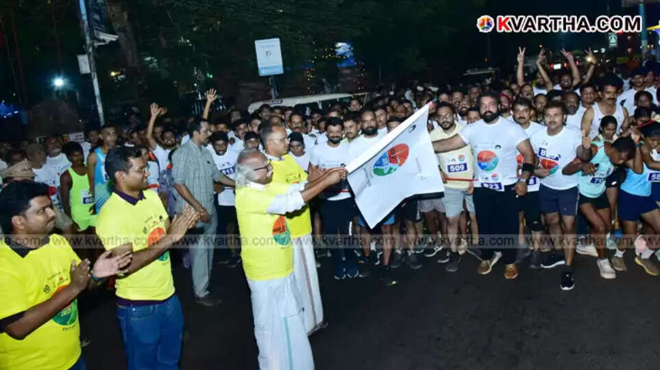 We are One; Midnight Marathon in Kannur with a Message of Unity