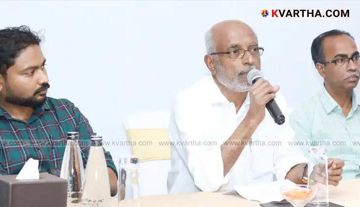 ULCCS officials announcing the U-Sphere project at a press conference in Kerala.