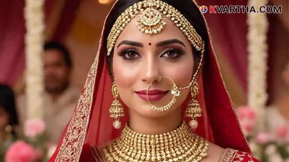 Bride Representing Kerala Gold Price April 21