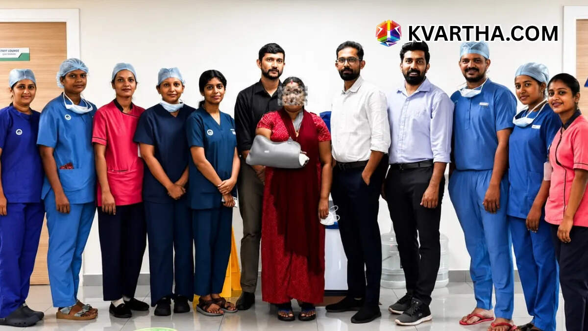 Severed hand of Kasaragod woman successfully reattached at Aster MIMS Kannur in complex surgery