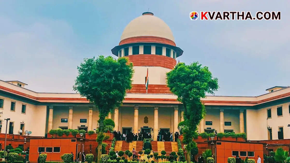 Conceptual image showing the Supreme Court of India building