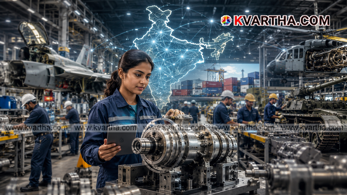  Representational image of Indian defense equipment and import restriction announcement